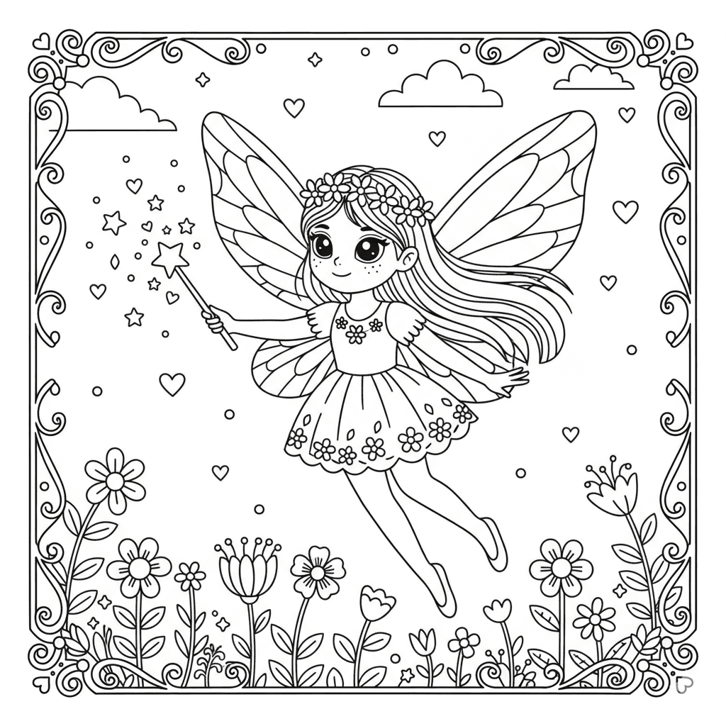 Fairy Coloring